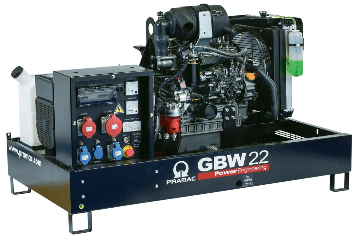 Дизельный генератор Pramac GBW 22 P