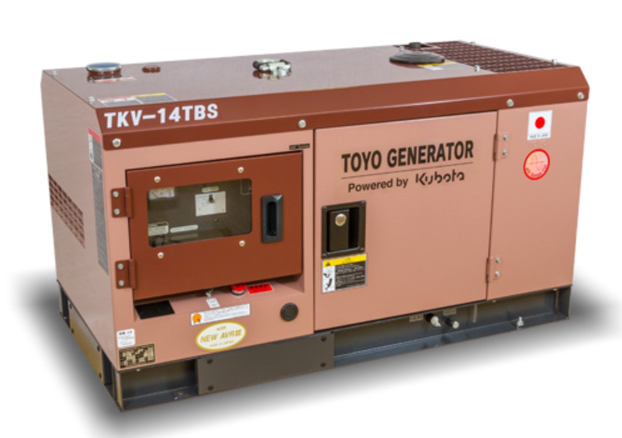Дизельный генератор TOYO TKV-14TBS