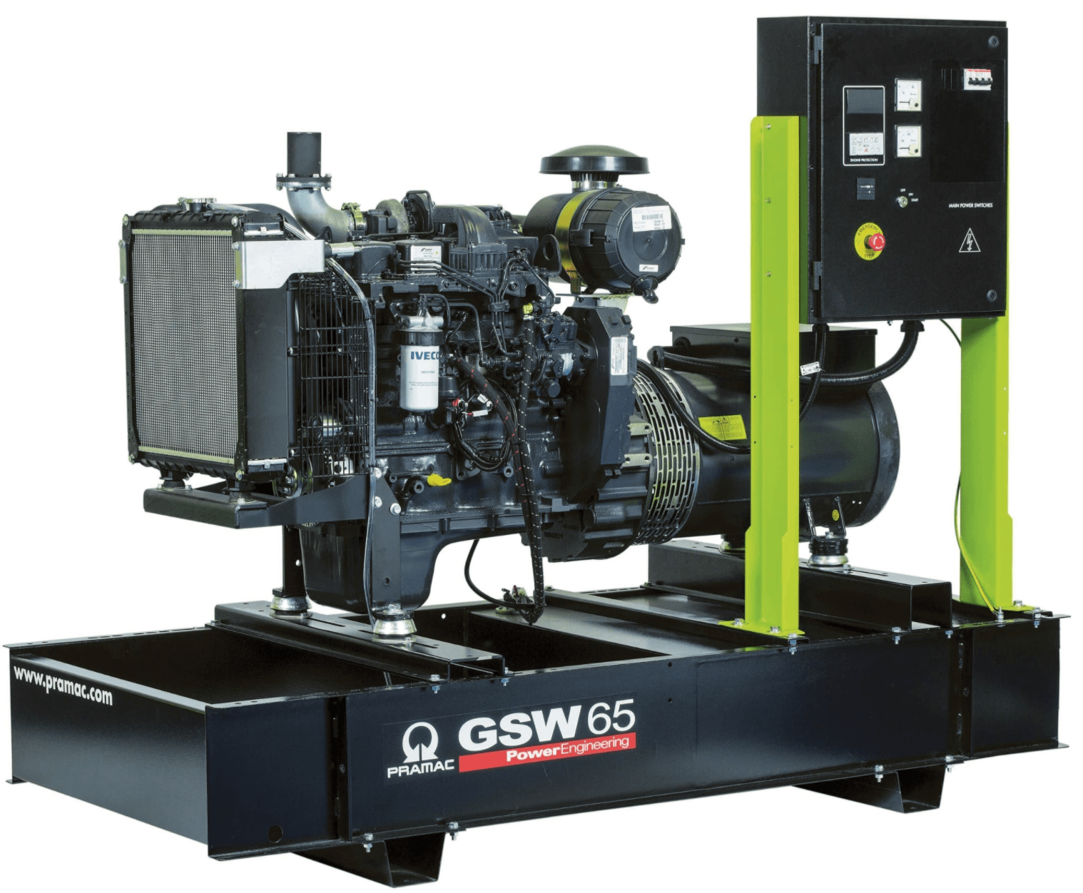 Дизельный генератор Pramac GSW 65 P