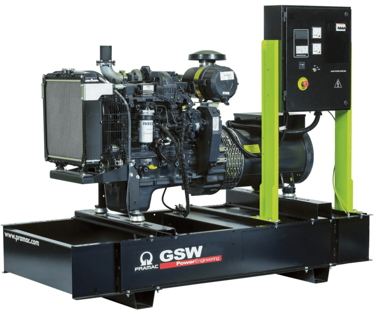 Дизельный генератор Pramac GSW 80 I