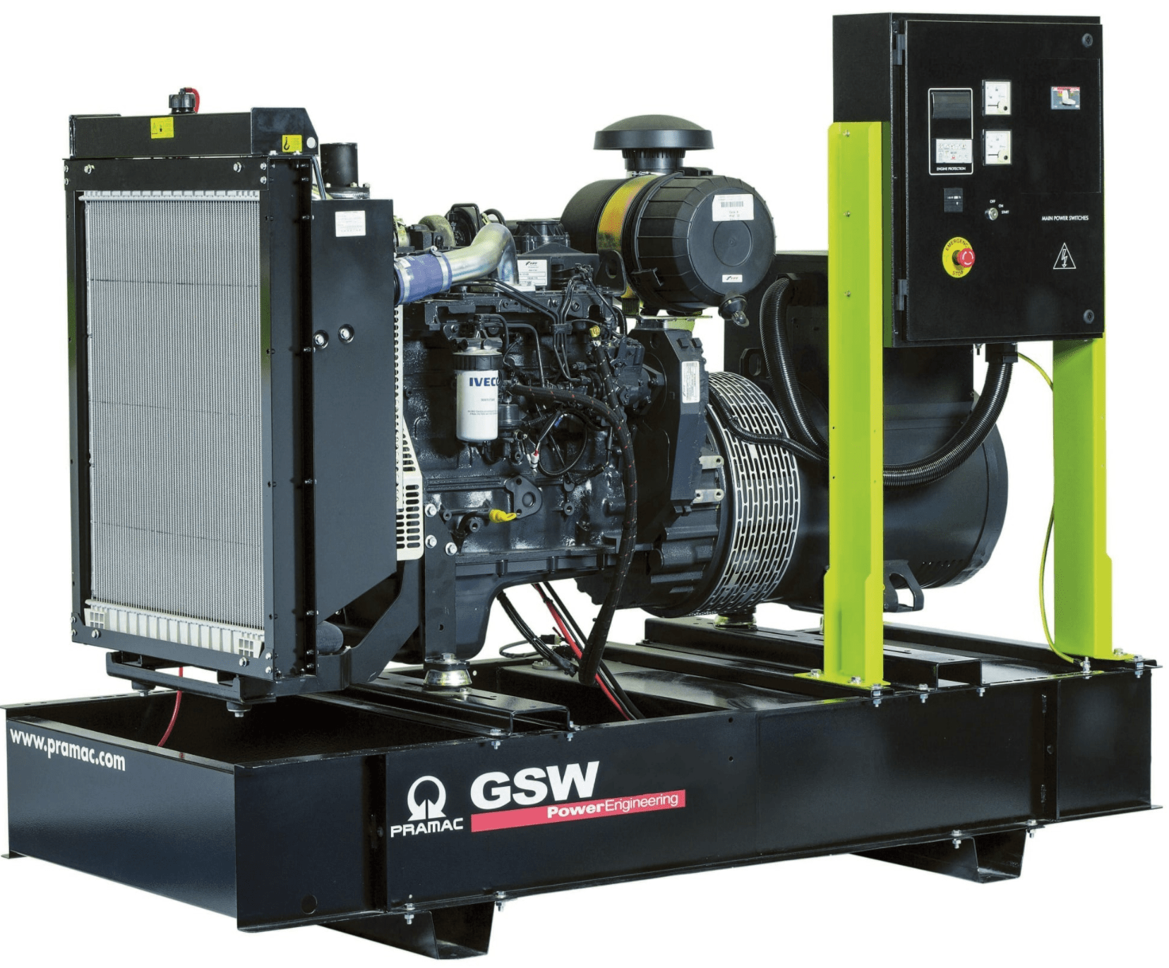Дизельный генератор Pramac GSW 190 I