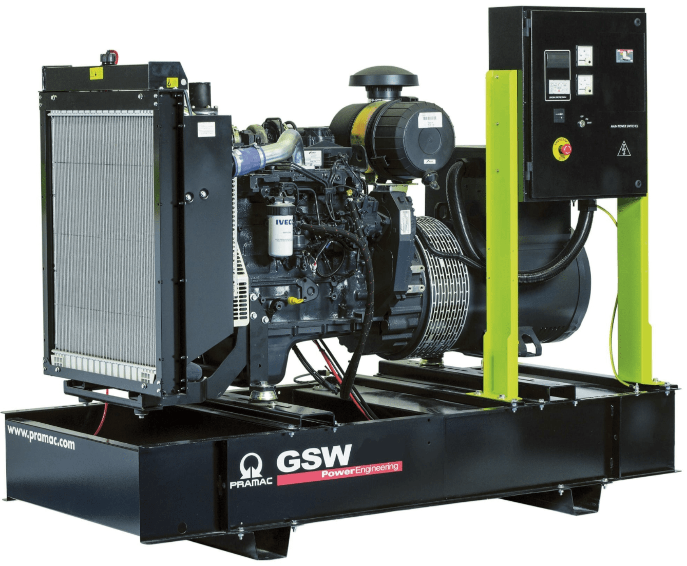 Дизельный генератор Pramac GSW 200 P