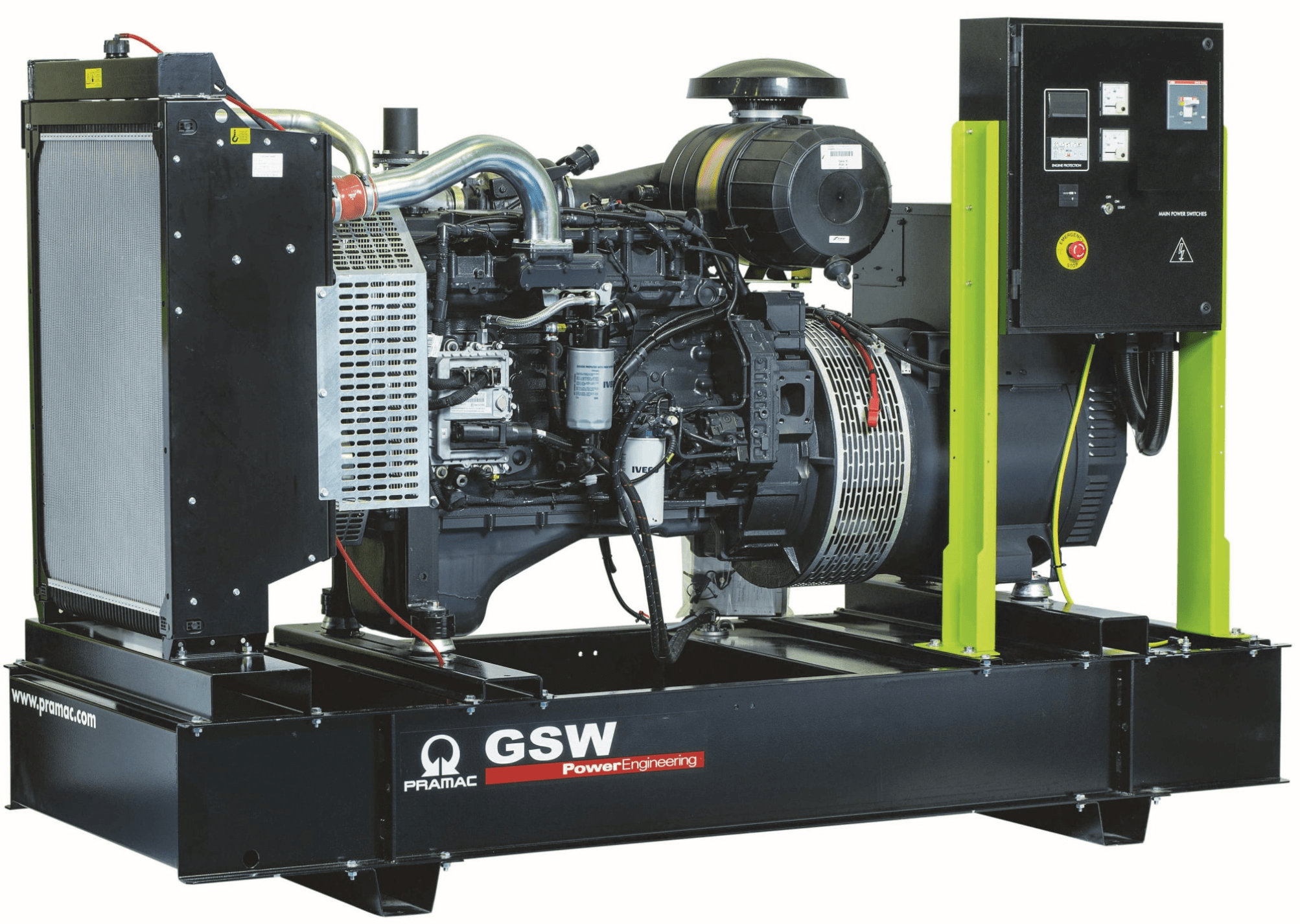 Дизельный генератор Pramac GSW 220 I