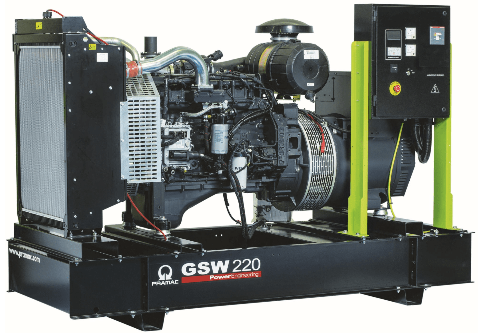 Дизельный генератор Pramac GSW 250 P