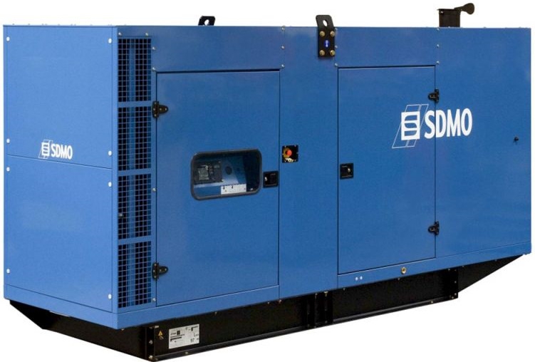 Дизельный генератор SDMO D550II в кожухе