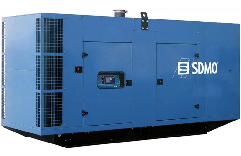 Дизельный генератор SDMO D630II в кожухе