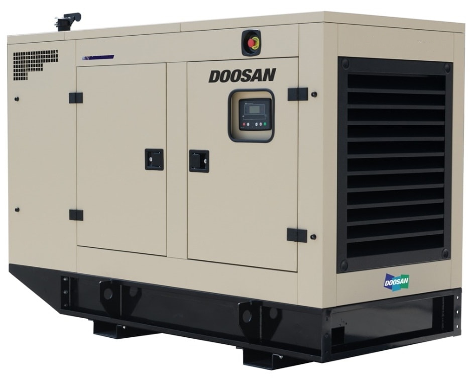 Дизельный генератор Doosan MGE-G40 в кожухе
