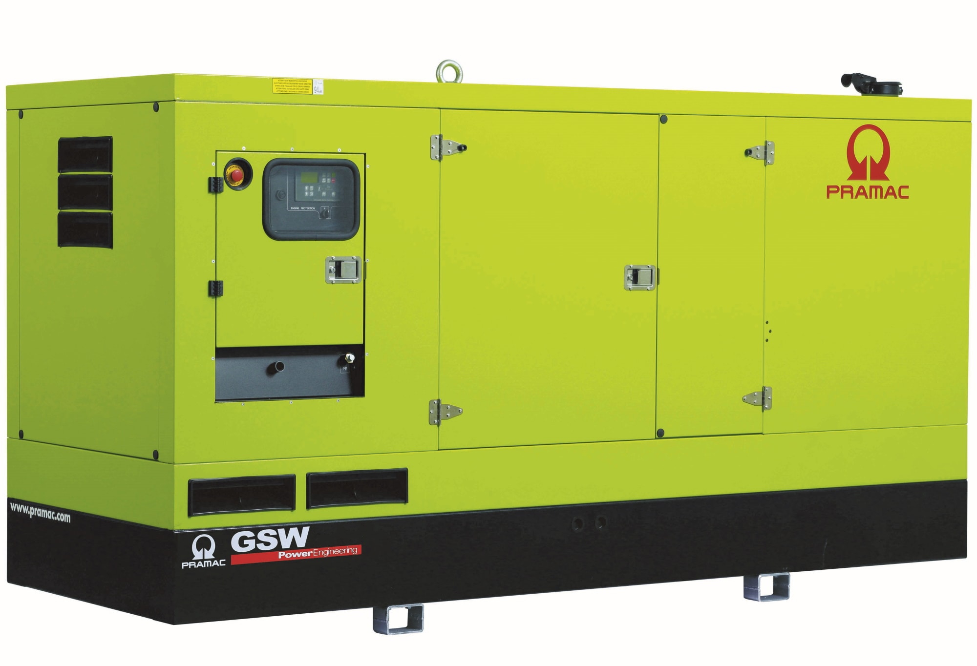 Дизельный генератор Pramac GSW 220 D в кожухе