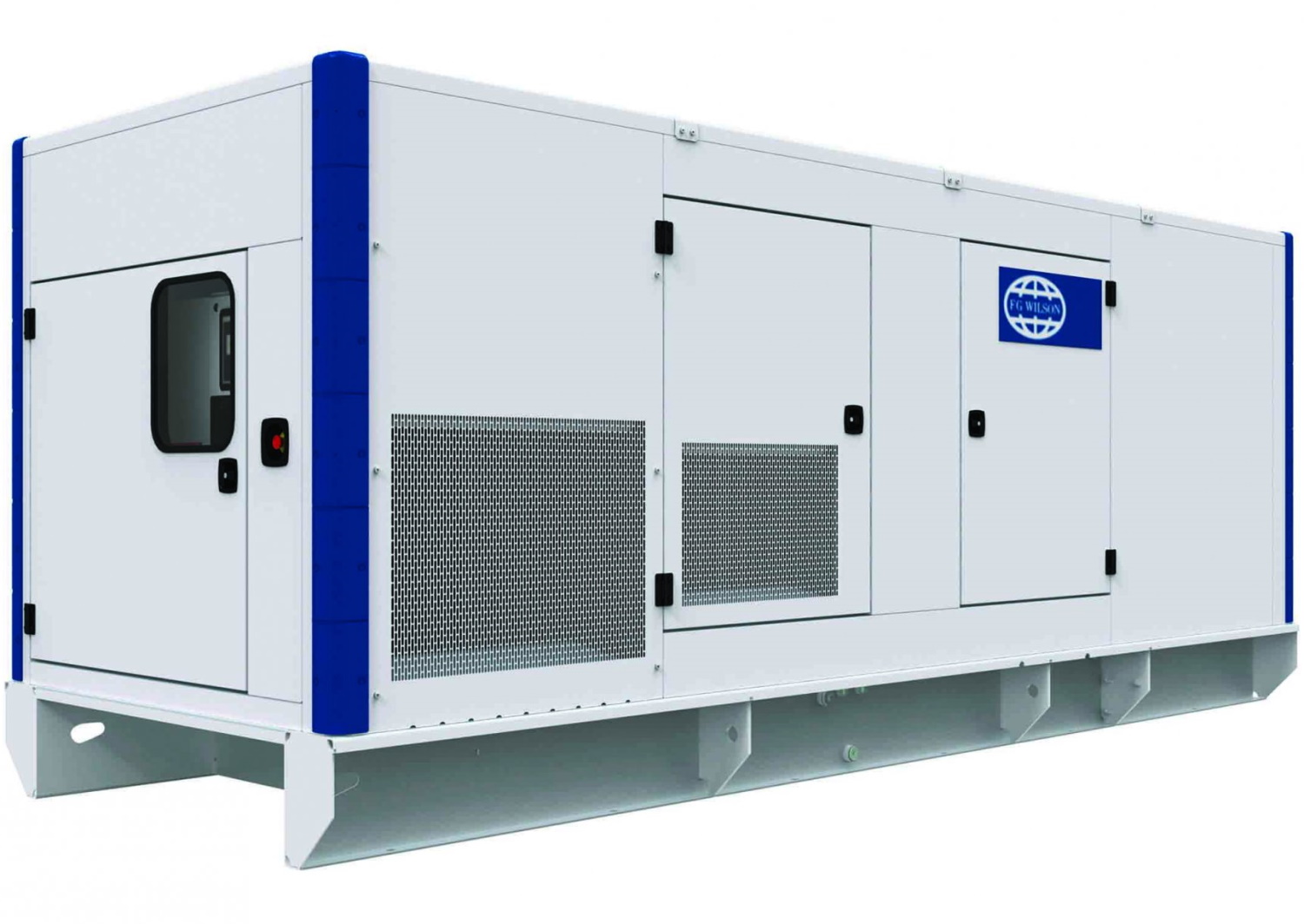 Дизельный генератор FG Wilson P300H-1 в кожухе