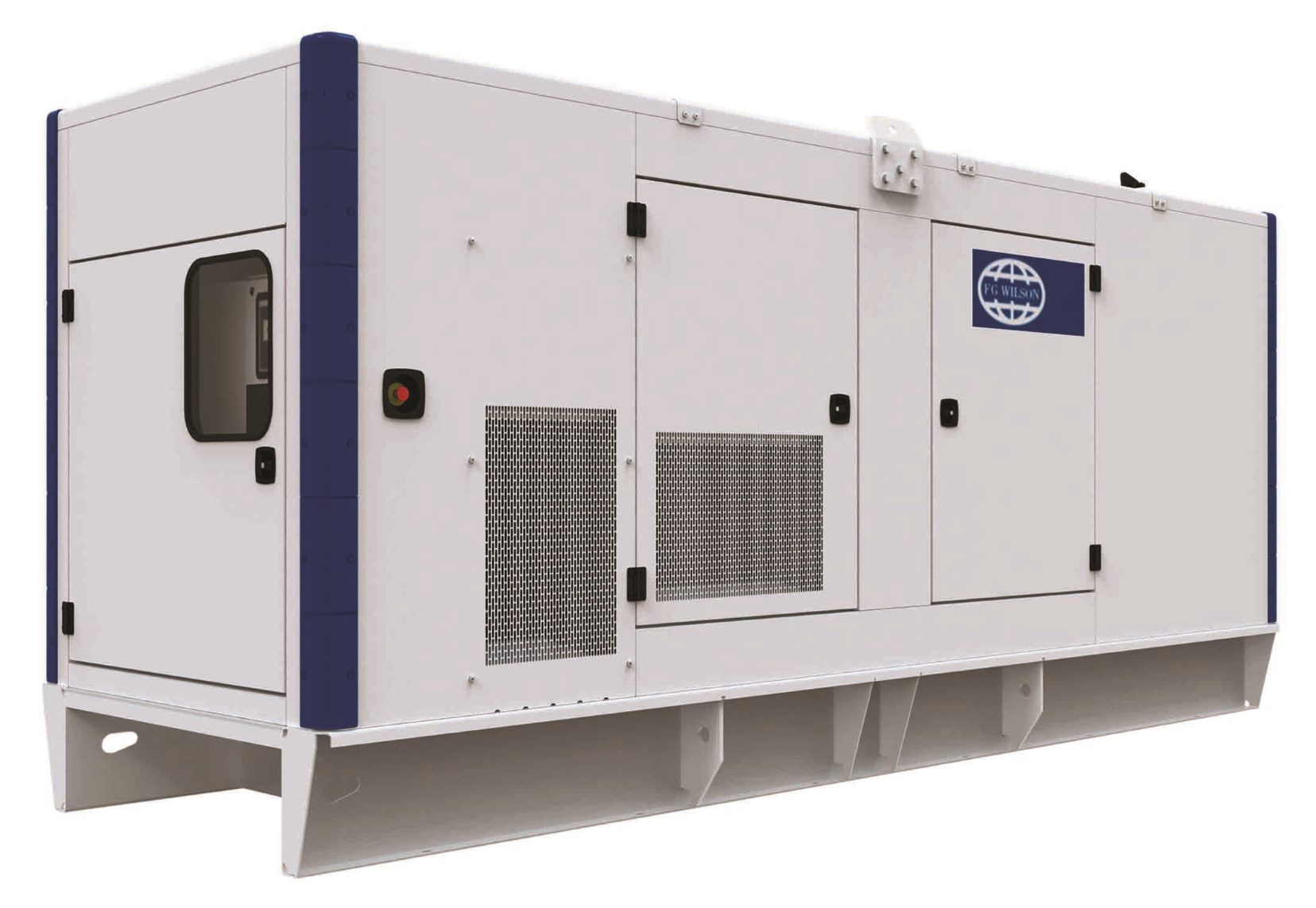 Дизельный генератор FG Wilson P550-1 в кожухе