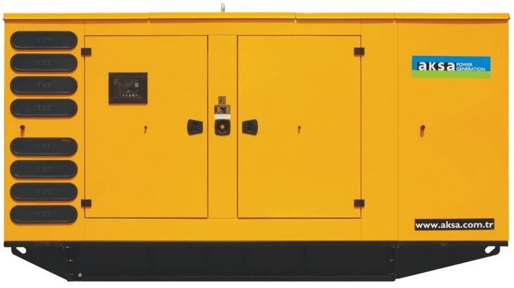 Дизельный генератор Aksa APD 825M в кожухе