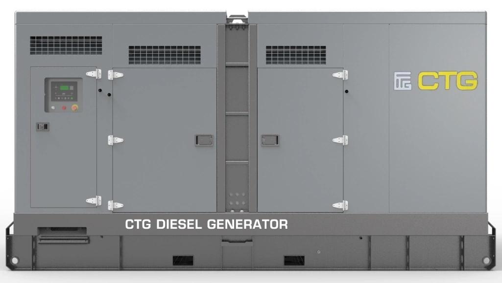 Дизельный генератор CTG 88C в кожухе