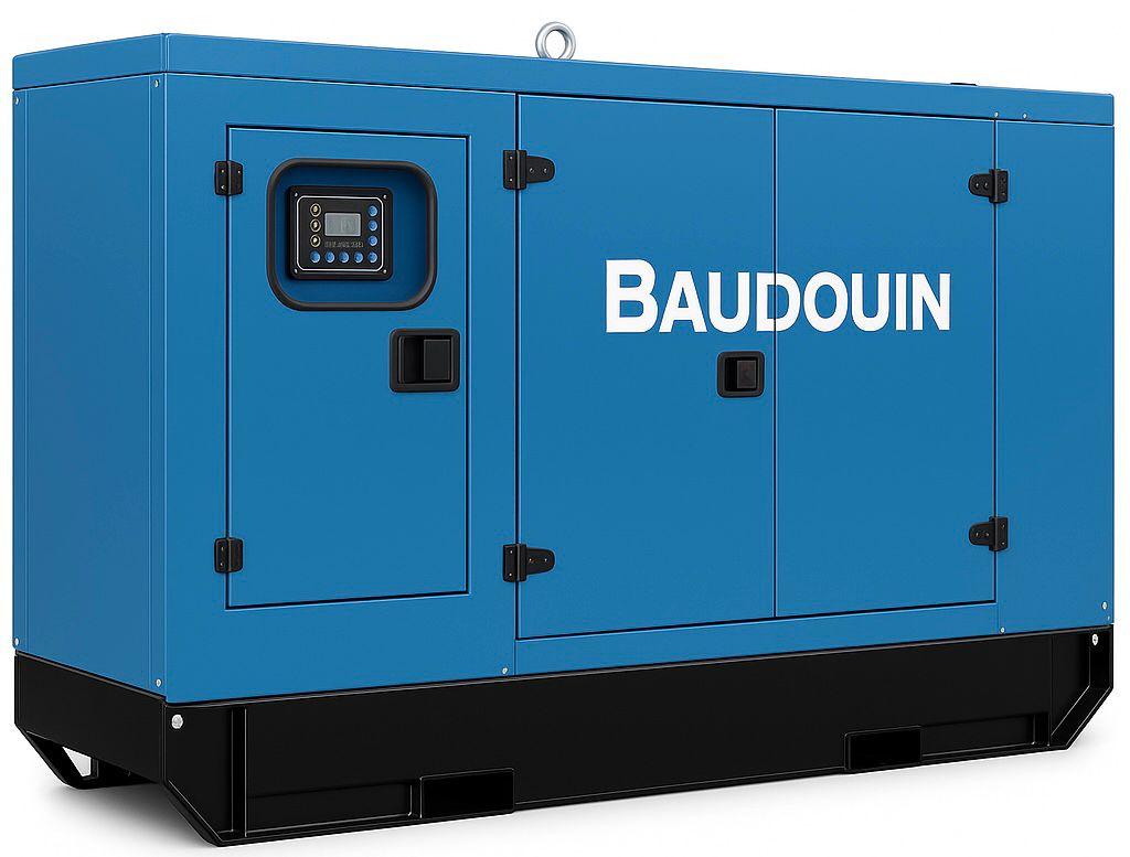 Дизельный генератор Baudouin GMP 88BM в кожухе