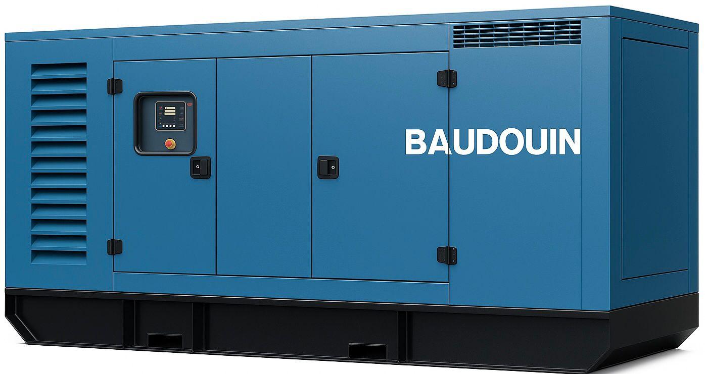 Дизельный генератор Baudouin GMP 275BM в кожухе
