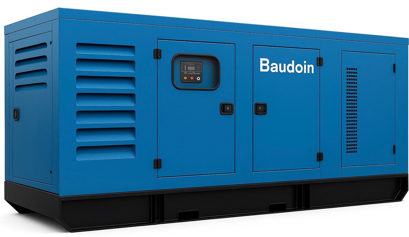 Дизельный генератор Baudouin GMP 1650BM в кожухе