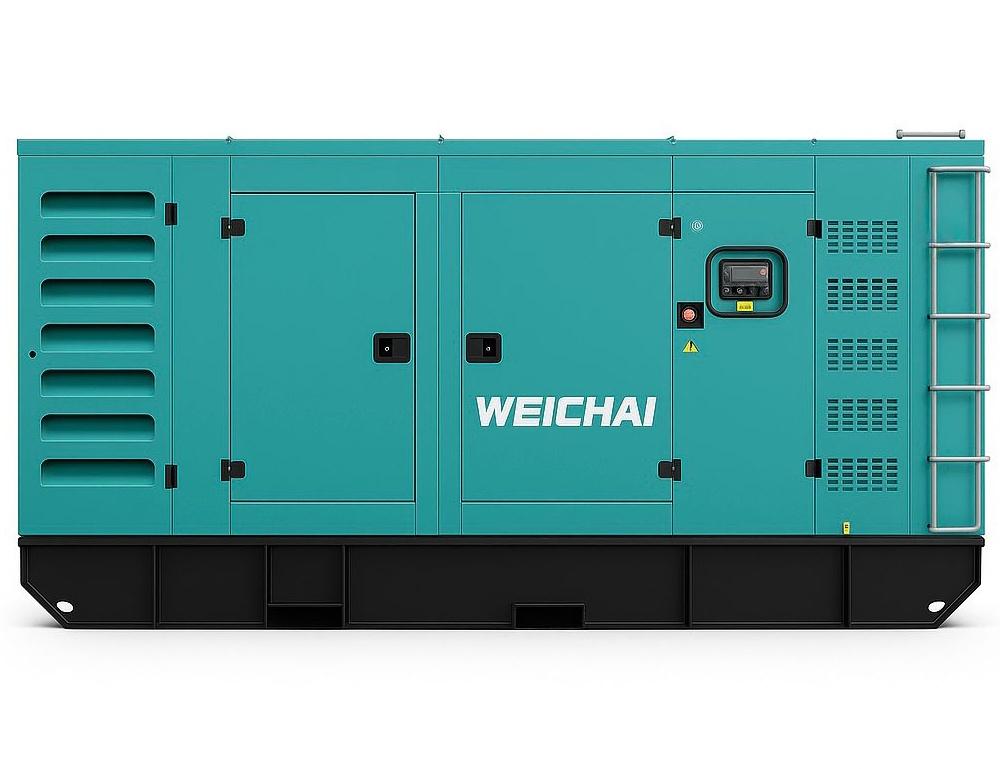 Дизельный генератор Weichai GMP 165WA в кожухе
