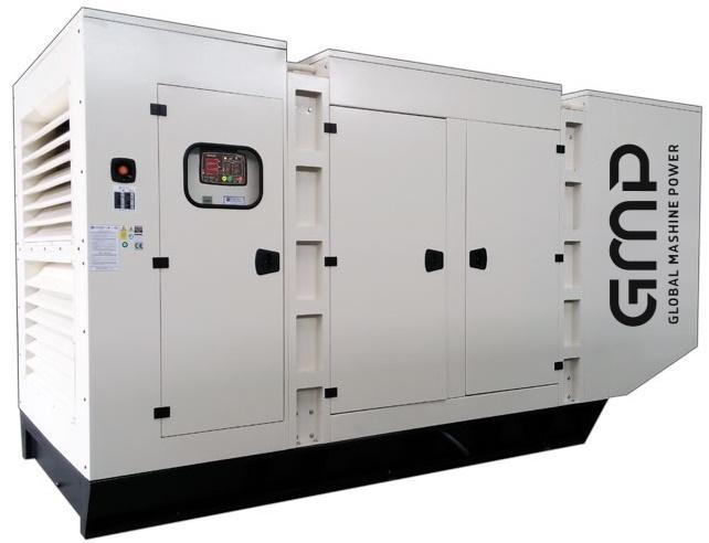 Дизельный генератор GMP 200JS в кожухе