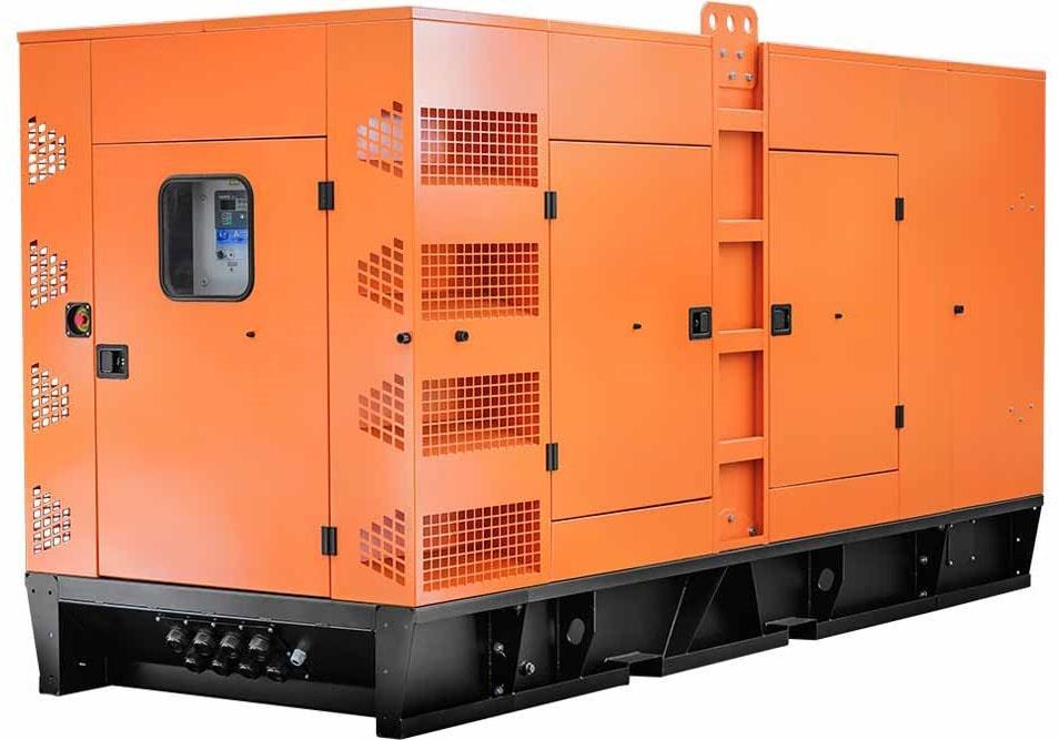 Дизельный генератор Scania GMP 275SL в кожухе