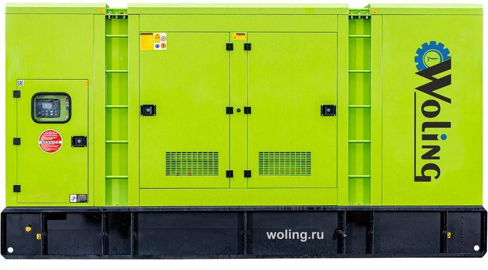 Дизельный генератор Woling GMP АД640 в кожухе