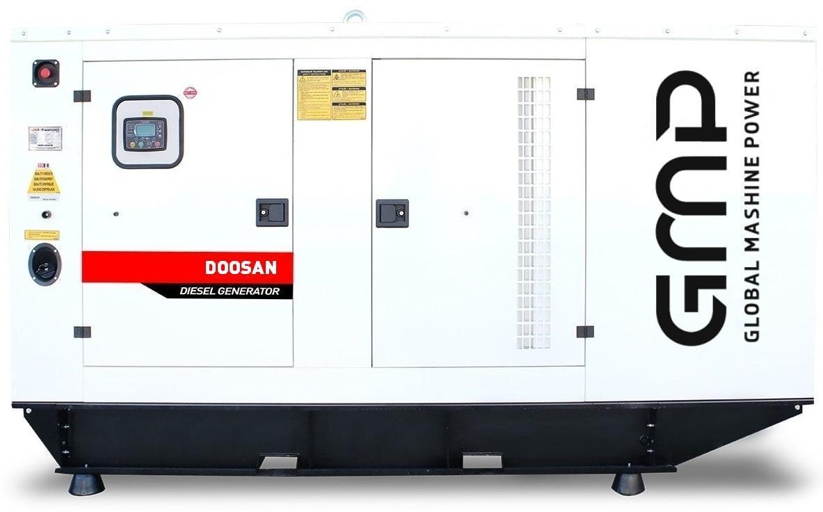 Дизельный генератор Doosan GMP 688DM в кожухе