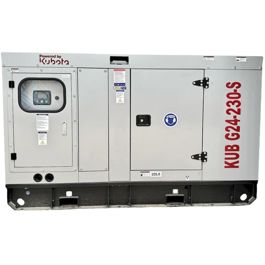 Дизельный генератор KUB G24-230-S