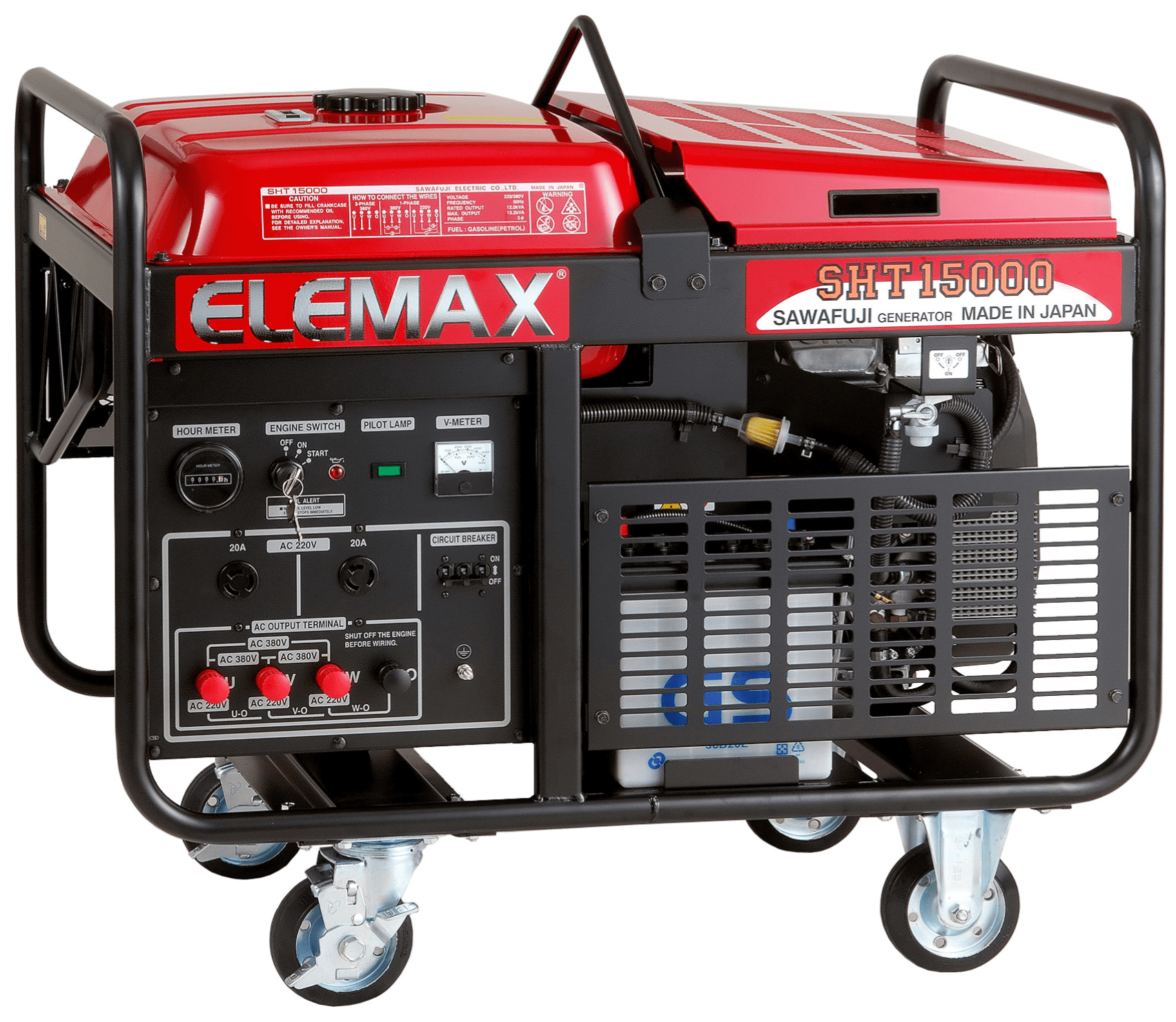 Бензогенератор Elemax SHT11500-R