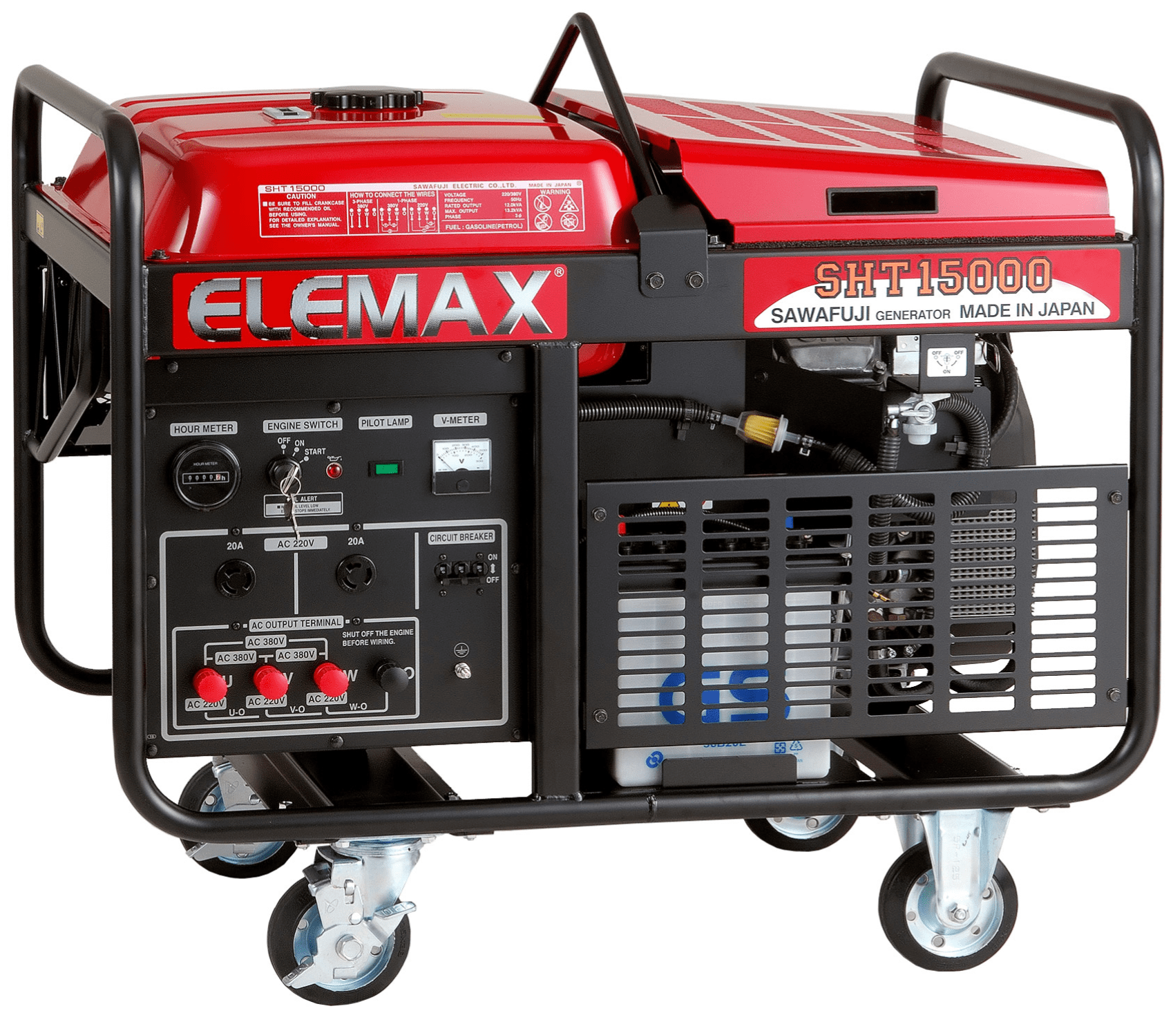 Бензогенератор Elemax SHT15000-R