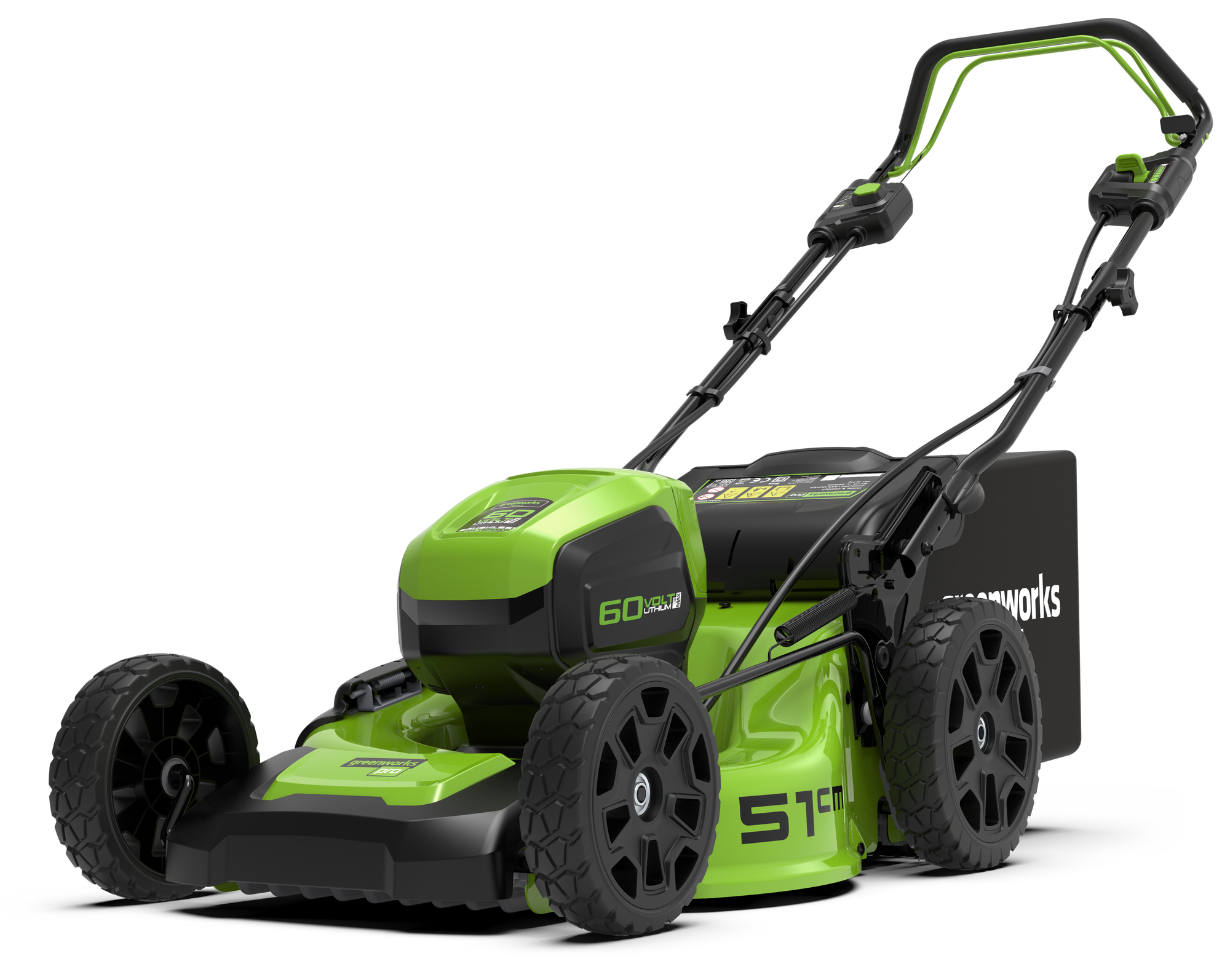 Аккумуляторная газонокосилка Greenworks GD60LM51SP