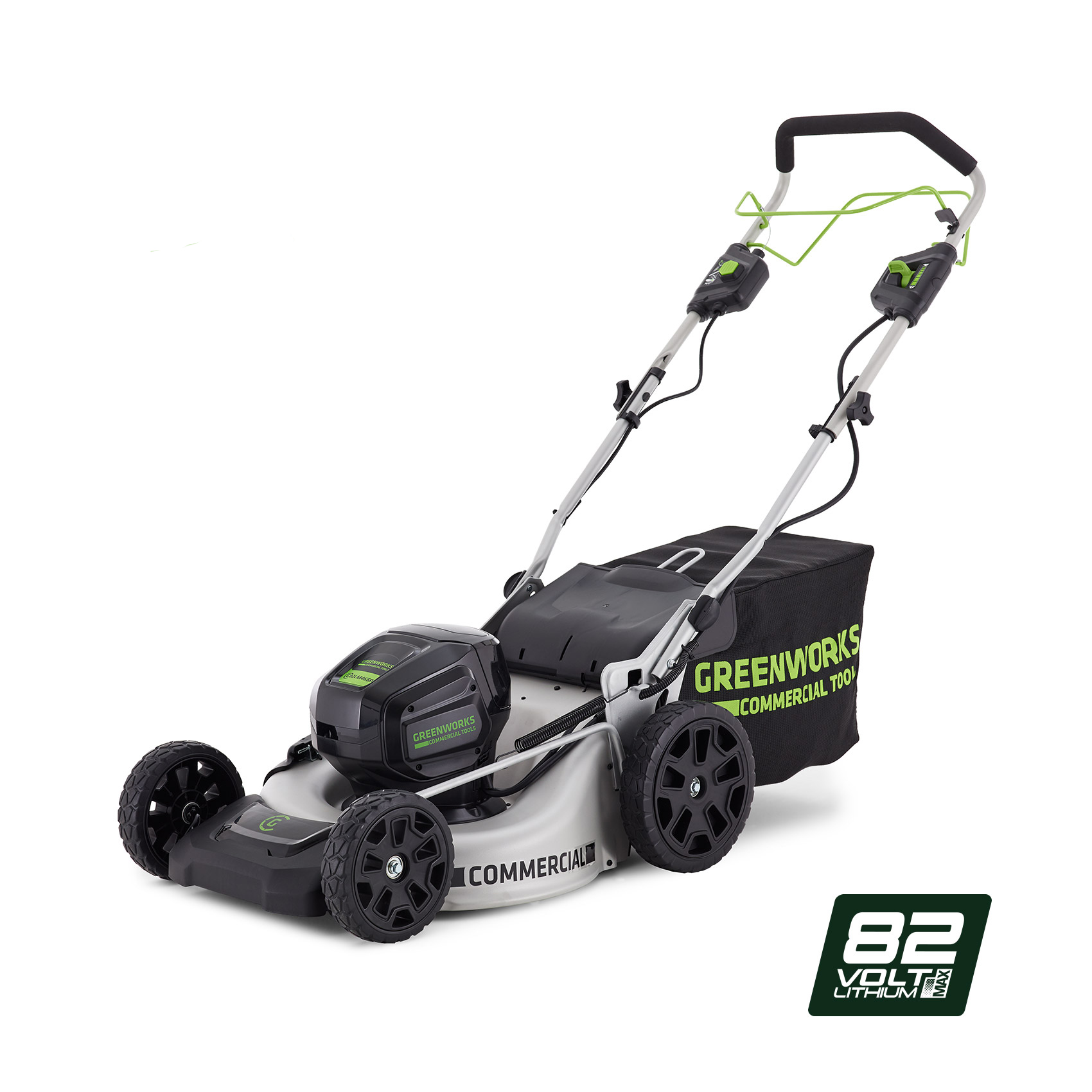 Аккумуляторная газонокосилка Greenworks GD82LM51