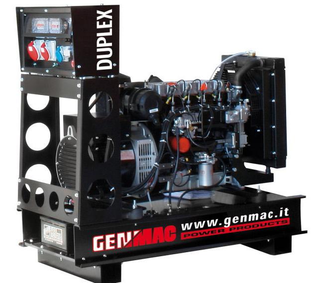 Дизельный генератор Genmac DUPLEX G13MO