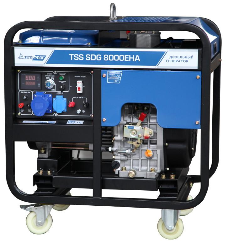 Дизельный генератор TSS SDG 8000EHA