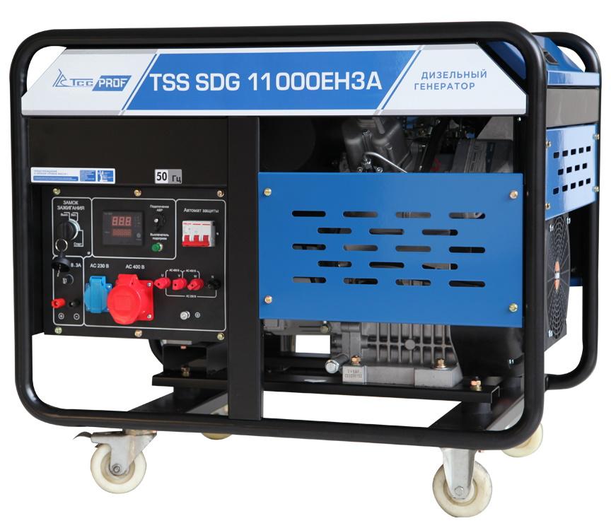 Дизельный генератор TSS SDG 11000EH3A